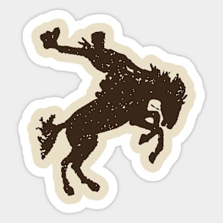 Buckin' Bronc Sticker